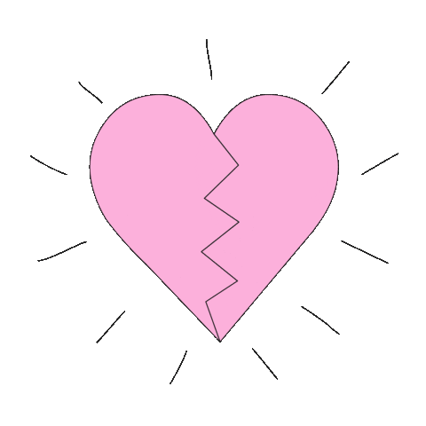 Broken Heart' Sticker