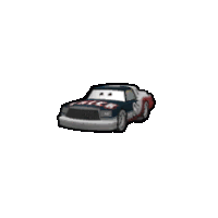 Chick Hicks Cars Video Game Sticker