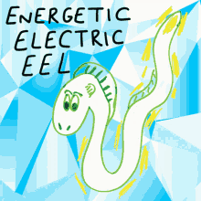 Energetic Electric Eel Veefriends GIF - Energetic Electric Eel Veefriends Hyped GIFs