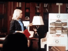 Parks And Recreation Point Out GIF - Parks And Recreation Point Out Demonstration GIFs