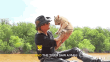 And The Tiger Saw A Man Joe Exotic GIF - And The Tiger Saw A Man Joe Exotic I Saw A Tiger GIFs