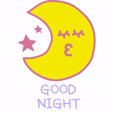 emoji yellow kitsch cute good night