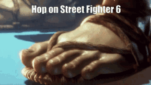 Hop On Street Fighter GIF - Hop On Street Fighter Street Figher6 GIFs