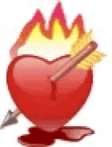 Heart Burn GIF - Heart Burn Flames GIFs