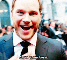 You Are Gonna Love It Chris Pratt GIF - You Are Gonna Love It Chris Pratt Interview GIFs