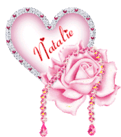 Natalie Heart Sticker - Natalie Heart Blink Stickers