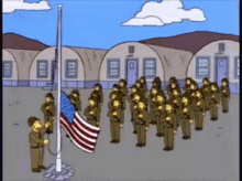 The Killbot Factory - The Simpsons GIF - The Simpsons The Killbot Factory Army GIFs
