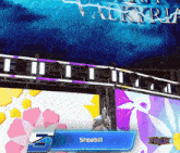 a video game screen displays the name shoebill on it