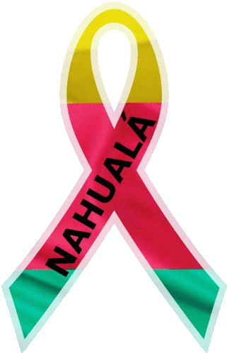 Nahuala De Monllo Ribbon Sticker - Nahuala De Monllo Ribbon Logo Stickers