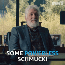 Some Powerless Schmuck Professor Brinkerhoff GIF - Some Powerless Schmuck Professor Brinkerhoff Clancy Brown GIFs