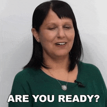 Are You Ready Rebecca GIF - Are You Ready Rebecca Engvid GIFs