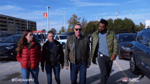Walking Together Hank Voight GIF - Walking Together Hank Voight Kevin Atwater GIFs
