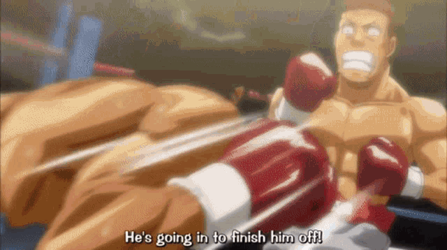 Aoki Hajime No Ippo Dodge - Discover & Share GIFs