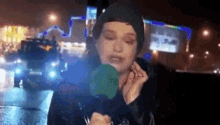 Reporter Chick Smacked In The Face GIF - Reporter Chick Smacked In The Face GIFs
