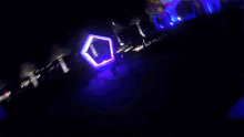 Drone Shot Into The Loop GIF - Drone Shot Into The Loop Neon Lights GIFs
