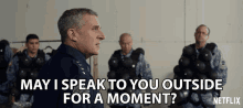 May I Speak To You Outside For A Moment General Mark R Naird GIF