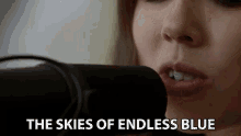 The Skies Of Endless Blue Blue Skies GIF - The Skies Of Endless Blue Blue Skies Looking Up GIFs