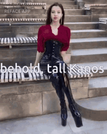 tall kanos kanos kanos if she was tall