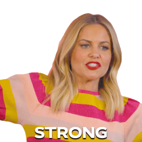 Strong Candace Cameron Bure Sticker - Strong Candace Cameron Bure Good Housekeeping Stickers