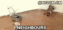 Neighbours Noisy Neighbors GIF - Neighbours Noisy Neighbors Cutlery GIFs