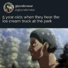 running ice cream
