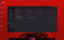 a computer screen shows a folder called this pc in the upper left corner