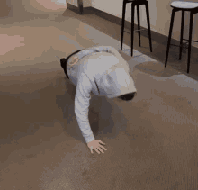 One Hand Push Up Strong GIF
