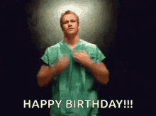 Happy Birthday Hunk GIF - Happy Birthday Hunk Doctor GIFs