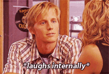 One Tree Hill Laughs Internally GIF - One Tree Hill Laughs Internally Internally Laughing GIFs