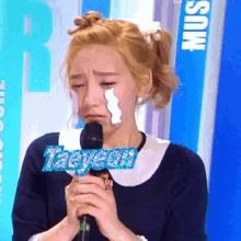 Taeyeon Crying GIF - Taeyeon Crying Sad GIFs