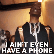 I Aint Even Have A Phone Roddy Ricch GIF - I Aint Even Have A Phone Roddy Ricch Baby Boy Song GIFs