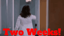Greys Anatomy Amelia Shepherd GIF - Greys Anatomy Amelia Shepherd Two Weeks GIFs