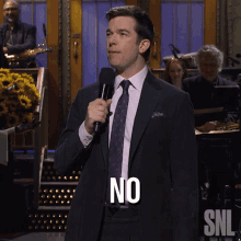 No John Mulaney GIF - No John Mulaney Saturday Night Live GIFs