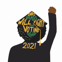ohio grads will fight for voting rights 2021 graduation graduate commencement