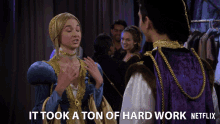 It Took A Ton Of Hard Work Isabel May GIF - It Took A Ton Of Hard Work Isabel May Katie Cooper GIFs