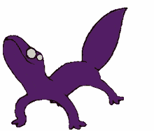 lizard purple