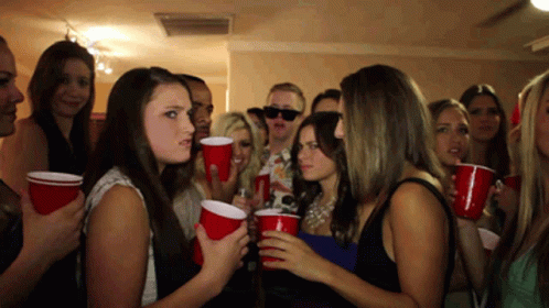 Party Ew GIF - Party Ew Whatstare - Discover & Share GIFs