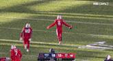 a football game between hou and dc is being shown on fox