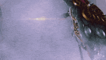 a purple background with a light coming from the right