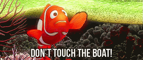 Don'T Touch The Boat GIF