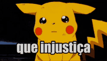 Que Injustiça / Injusto / Triste / Inconformada / Pokemon GIF