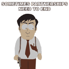 sometimes partnerships need to end south park s7e6 lil crime stoppers at one point partnership is finishing