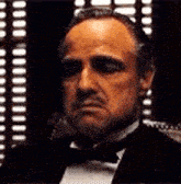 Godfather Marlon Brando GIF - Godfather Marlon Brando Scratch GIFs