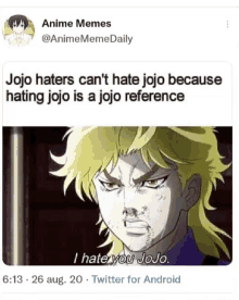 Jojo Hater Jojo GIF