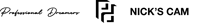 the logo for nick 's cam professional drummers