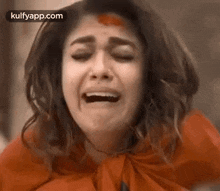 Crying.Gif GIF - Crying Nayanthara Vasuki Movie GIFs