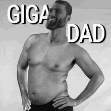 Gigadad Dad Bod GIF - Gigadad Dad Bod Gigachad GIFs