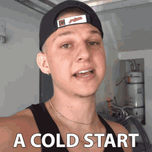 A Cold Start Connerbobay GIF - A Cold Start Connerbobay Rough Start GIFs