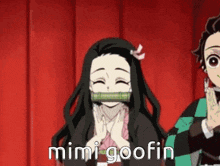 Mimi Goofin Mimi Irl Mitsuri GIF - Mimi Goofin Mimi Irl Mitsuri Mitsuri GIFs