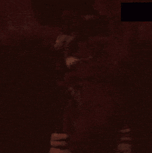 a red background with the words somebody better